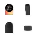 SM12 Bluetooth-unimusiikkilaite – herätyskello, FM-radio, LED-yövalo – musta