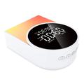SM12 Bluetooth-unimelukone – herätyskello, FM-radio, LED-yövalo – valkoinen