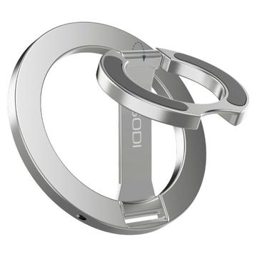 SODI ST04 kaksipuolinen magneettinen rengasteline - hopea