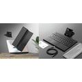 SODI Z01T Tri-Fold Bluetooth-näppäimistö kosketuslevyllä - iOS/Android/Windows/macOS - musta