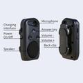 SP18 Clip-On Wearable Bluetooth-kaiutin - musta