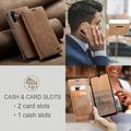 Samsung Galaxy A17 Caseme 013 Sarja Lompakkokotelo - Ruskea