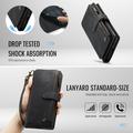 Samsung Galaxy A17 Caseme C30 Monitoiminen Lompakkokotelo - Musta