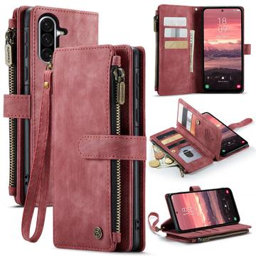 Samsung Galaxy A17 Caseme C30 Monitoiminen Lompakkokotelo - Punainen