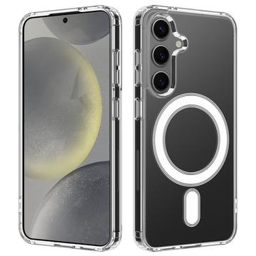 Samsung Galaxy A27 Hybridikotelo - MagSafe-yhteensopiva - Läpinäkyvä