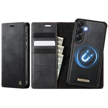 Samsung Galaxy A57 Caseme C49 2-in-1 irrotettava lompakkokotelo - MagSafe-yhteensopiva, RFID - Musta