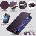 Samsung Galaxy A57 Caseme C49 2-in-1 irrotettava lompakkokotelo - MagSafe-yhteensopiva, RFID - violetti