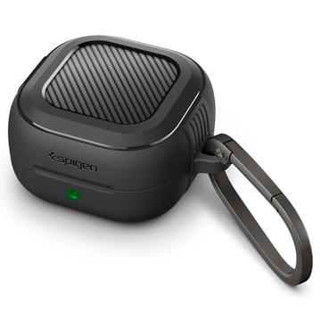 Samsung Galaxy Buds 4/4 Pro Spigen Rugged Armor TPU Suojakotelo - Musta