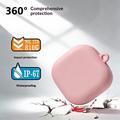 Samsung Galaxy Buds 4/Buds 4 Pro Silikonikotelo Karabiinilla - Pinkki