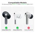 Samsung Galaxy Buds3 Pro/Buds4 Pro Ahastyle WG173 silikoniset korvanapit