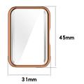 Samsung Galaxy Fit3 Galvanoitu TPU Suojakotelo - Musta