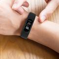 Garmin Vivosmart 5 Vaihto Silikonihihna Integroidulla Kehyksellä - Valkoinen