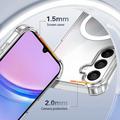 Samsung Galaxy M47 Hybridikotelo - MagSafe-yhteensopiva - Läpinäkyvä