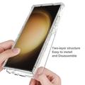 Samsung Galaxy S24 Ultra Gradient-Sarjan Hybridikotelo - Sininen / Läpinäkyvä