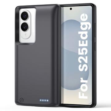 Samsung Galaxy S25 Edge vara-akkukotelo - 10000mah - musta