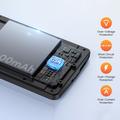 Samsung Galaxy S25 Edge vara-akkukotelo - 10000mah - musta