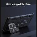 Samsung Galaxy S25 Ultra Nillkin CamShield Armor Prop Hybridikotelo - MagSafe-yhteensopiva - Musta