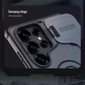 Samsung Galaxy S25 Ultra Nillkin CamShield Armor Prop Hybridikotelo - MagSafe-yhteensopiva - Musta