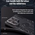 Samsung Galaxy S25 Ultra Nillkin CamShield Armor Prop Hybridikotelo - MagSafe-yhteensopiva - Musta