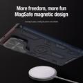 Samsung Galaxy S25 Ultra Nillkin CamShield Armor Prop Hybridikotelo - MagSafe-yhteensopiva - Musta