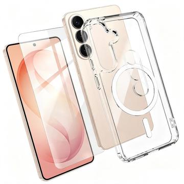 Samsung Galaxy S26 3-in-1 -suojaussarja - MagSafe-yhteensopiva - läpinäkyvä
