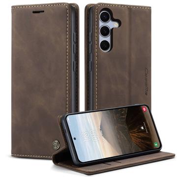 Samsung Galaxy S26 FE Caseme 013 Sarja Lompakkokotelo - Kahvi