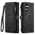Samsung Galaxy S26 FE Caseme C30 Monitoiminen Lompakkokotelo - Musta