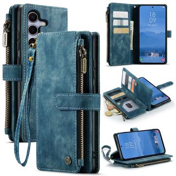 Samsung Galaxy S26 FE Caseme C30 Monitoiminen Lompakkokotelo - Sininen