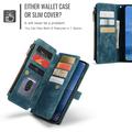 Samsung Galaxy S26 FE Caseme C30 Monitoiminen Lompakkokotelo - Sininen