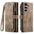 Samsung Galaxy S26 FE Caseme C30 Monitoiminen Lompakkokotelo - Ruskea