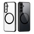 Samsung Galaxy S26 FE Dux Ducis Aimo Hybridikotelo - yhteensopiva MagSafen - Musta