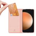 Samsung Galaxy S26 FE Dux Ducis Skin Pro Lompakkokotelo - Pinkki
