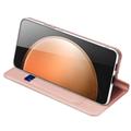 Samsung Galaxy S26 FE Dux Ducis Skin Pro Lompakkokotelo - Pinkki