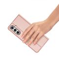 Samsung Galaxy S26 FE Dux Ducis Skin Pro Lompakkokotelo - Pinkki