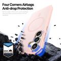 Samsung Galaxy S26 FE Dux Ducis Yind Hybridikotelo - MagSafe-yhteensopiva - Vaaleanpunainen