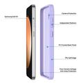 Samsung Galaxy S26 FE Dux Ducis Yind Hybridikotelo - MagSafe-yhteensopiva - Vaalea Violetti