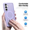 Samsung Galaxy S26 FE Dux Ducis Yind Hybridikotelo - MagSafe-yhteensopiva - Vaalea Violetti