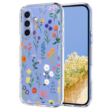 Samsung Galaxy S26 FE Kukkakuvioinen TPU-kotelo - Päivänkakkarat