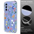 Samsung Galaxy S26 FE Kukkakuvioinen TPU-kotelo - Päivänkakkarat