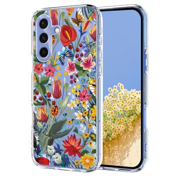 Samsung Galaxy S26 FE Kukkakuvioinen TPU-kotelo - Liljat