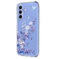 Samsung Galaxy S26 FE Kukkakuvioinen TPU-kotelo - violetti