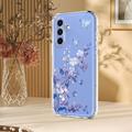 Samsung Galaxy S26 FE Kukkakuvioinen TPU-kotelo - violetti