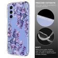 Samsung Galaxy S26 FE Kukkakuvioinen TPU-kotelo - Wisteria