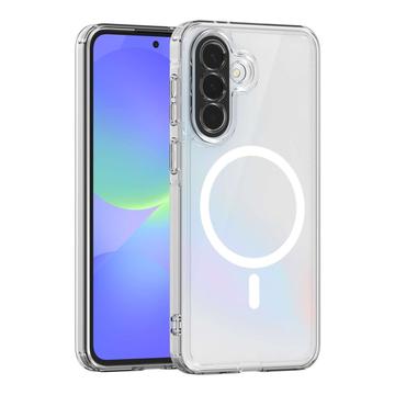 Samsung Galaxy S26 FE Hybridikotelo - MagSafe-yhteensopiva - Läpinäkyvä