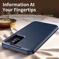 Samsung Galaxy S26 FE Smart Clear View Käännä kotelo korttipaikalla - Safiiri