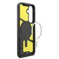 Samsung Galaxy S26 FE Spigen Tough Armor Mag -kotelo - Asemetallin Harmaa