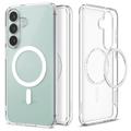 Samsung Galaxy S26 FE Spigen Ultra Hybrid Mag Kotelo - Valkoinen / Kirkas