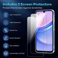 Samsung Galaxy S26 FE TPU Suojakuori & 2x Panssarilasi - 9H - Kirkas