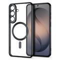 Samsung Galaxy S26 FE Tech-Protect MagFlex -kotelo - MagSafe-yhteensopiva - Kirkas / musta