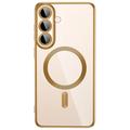 Samsung Galaxy S26 FE Tech-Protect MagFlex -kotelo - MagSafe-yhteensopiva - Kirkas / Kulta